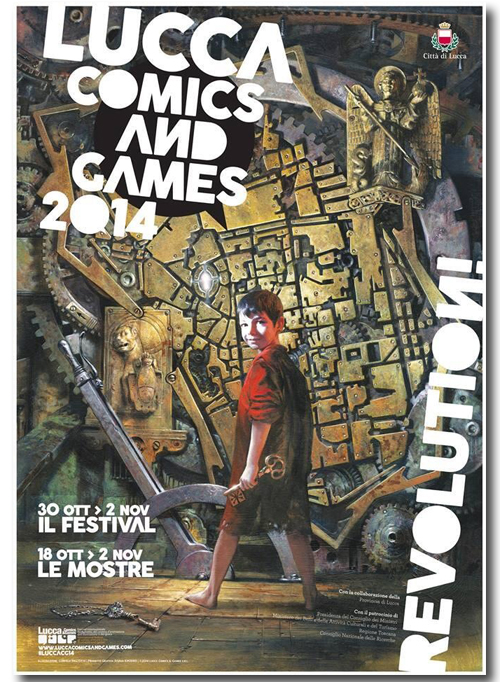 poster Lucca Comics&Games 2014 poster-lucca-comics-2014-bi