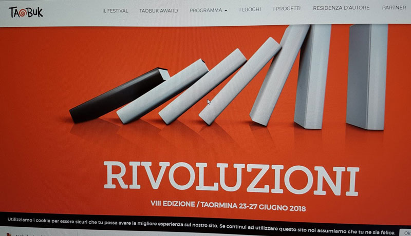 Taobuk 2018 Rivoluzioni taobuk2018