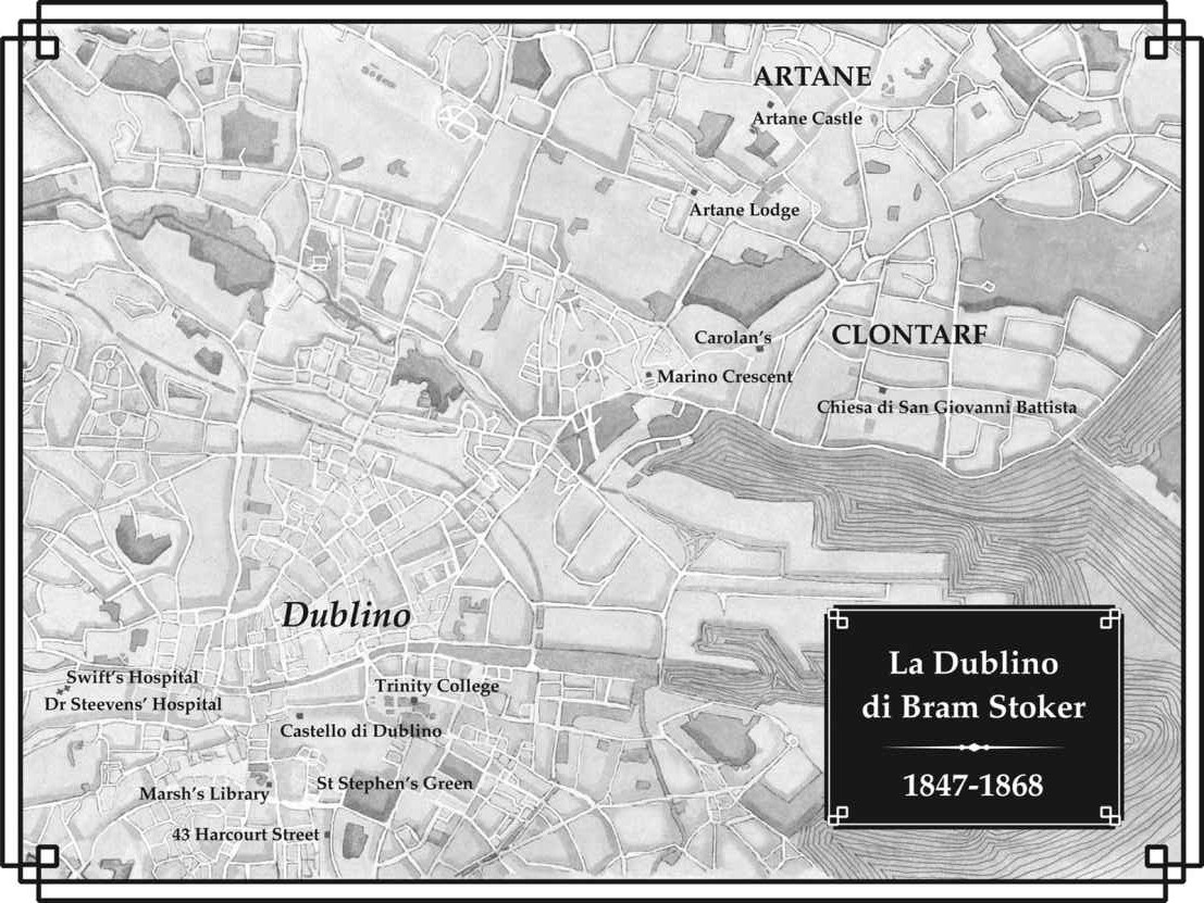 carta dei luoghi di dracul