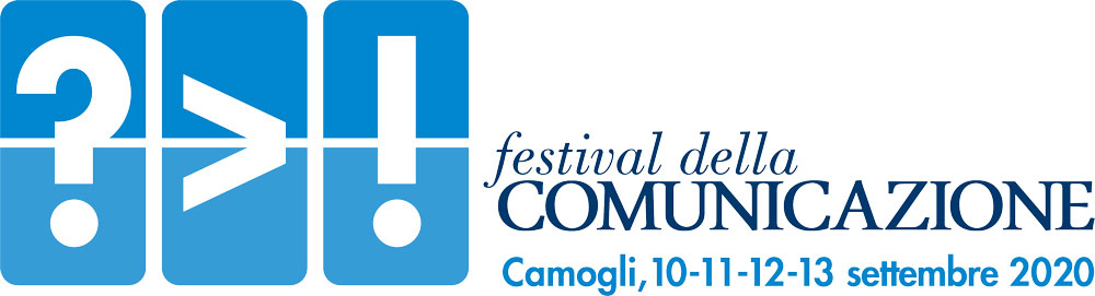 Festival della Comunicazione 2020 logo orizzontale