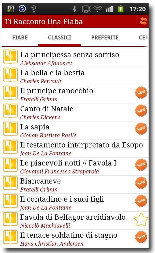 Elenco Android android elenco