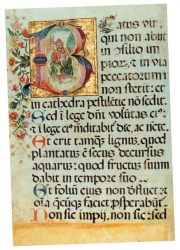 Salterio diurno XVII secolo